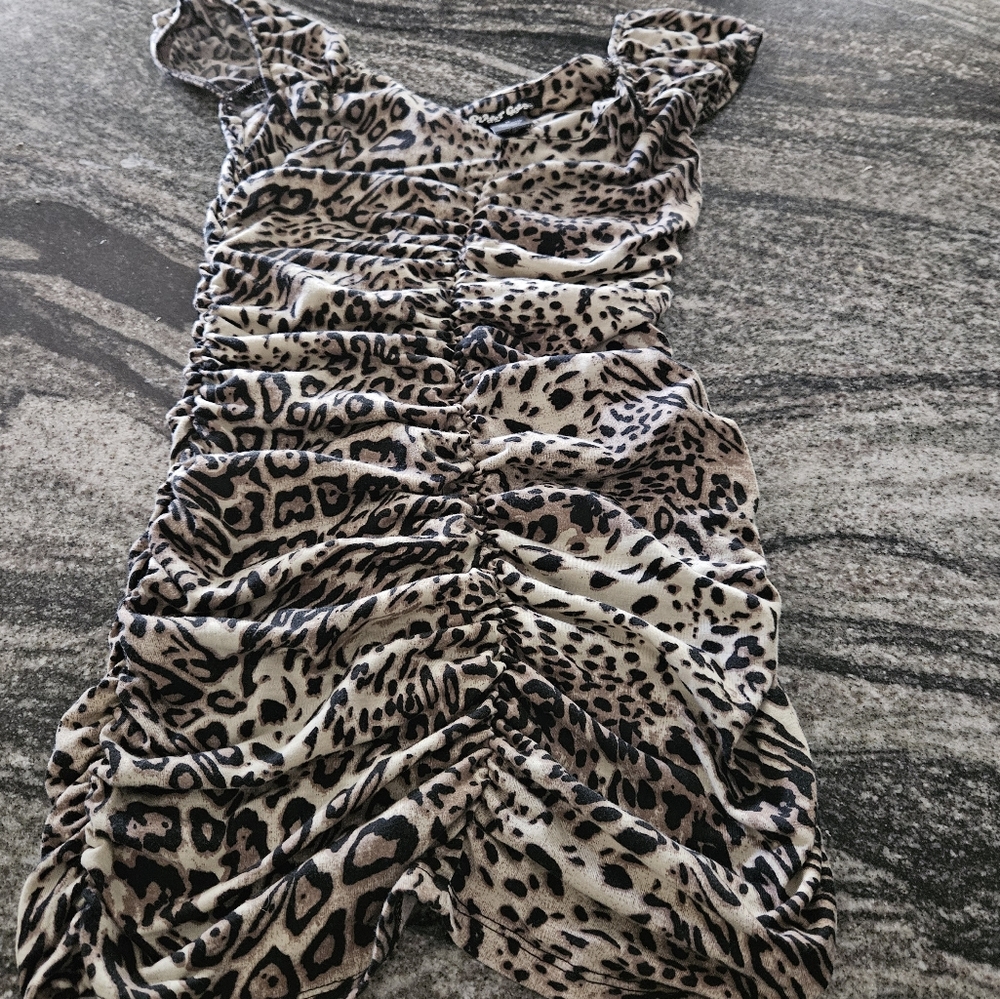 Planet Gold Black Bodycon One Shoulder Puff Sleeve Dress